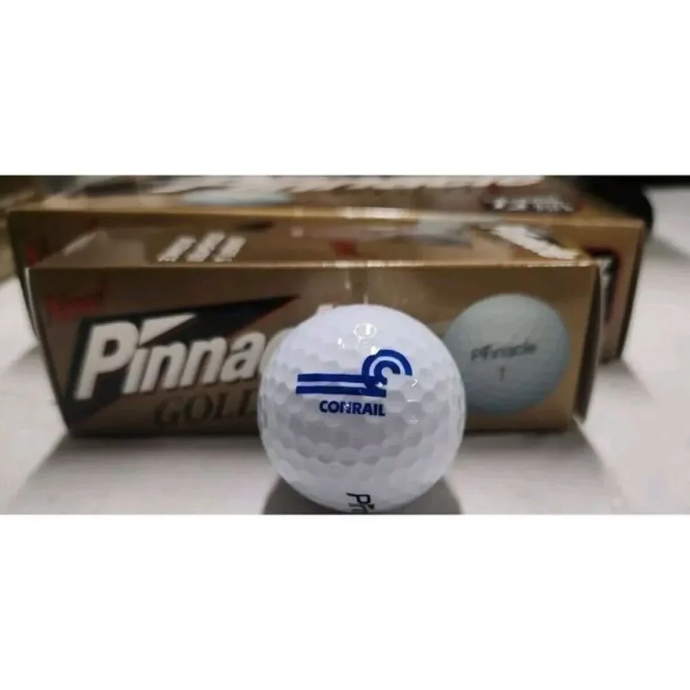 Collectible‎ Conrail Logo Golf Ball Pinnacle Gold 3pk B4